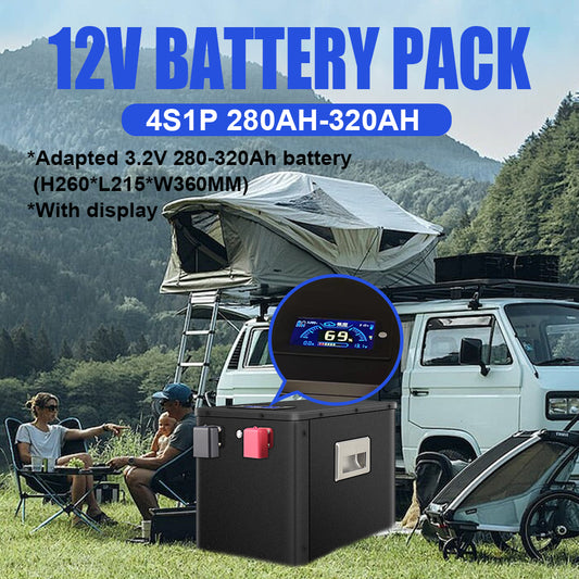12V 280AH DIY LiFePO4 Battery Pack with JK BMS