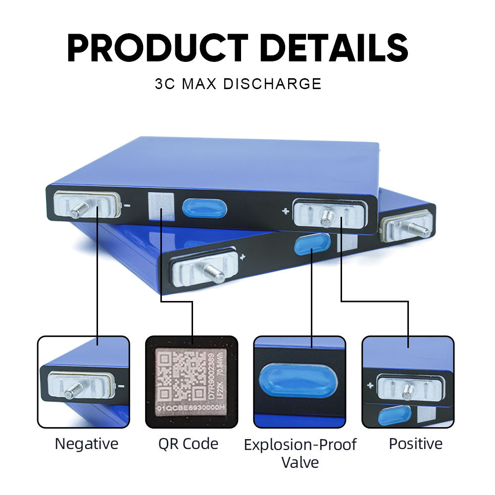 EVE LF22K 22Ah 3.2V Lifepo4 Battery Cell Grade A+