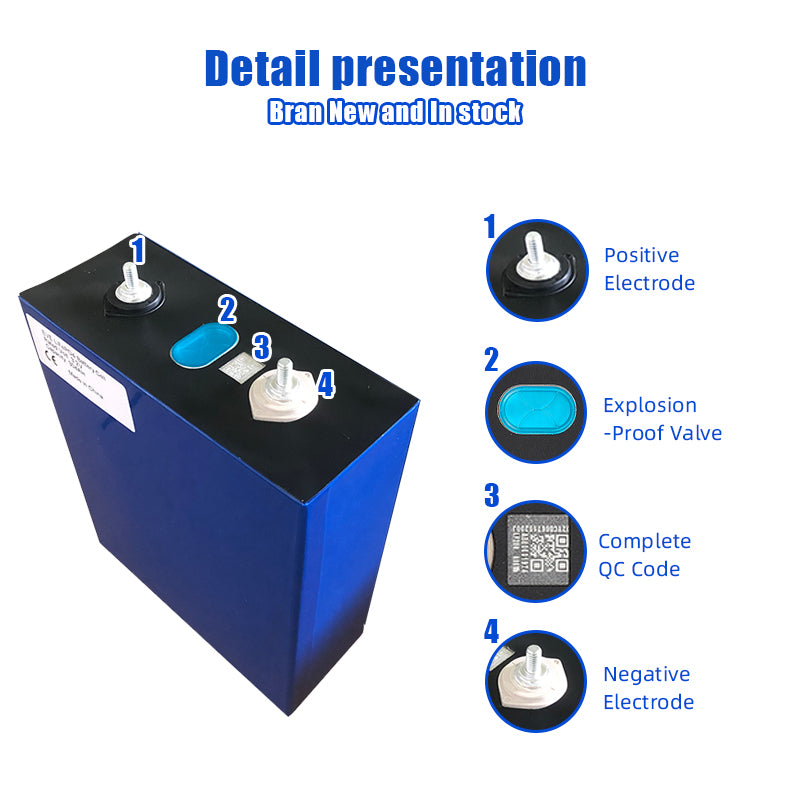 EVE- 304AHK Lifepo4 3.2V Battery Grade A+ 10000 cycles Suitable for Power Batteries