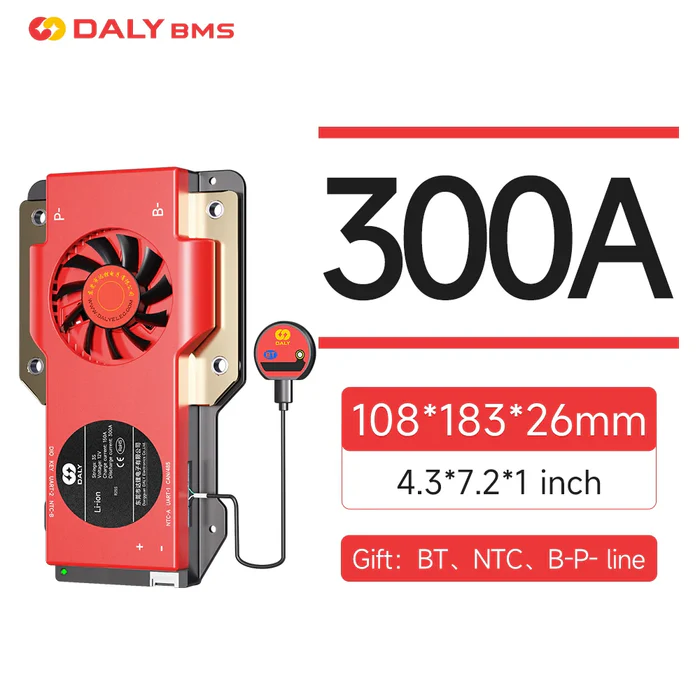 Free Shipping- DALY 250A 300A 400A 500A Smart BMS WITH NTC 3S to 24S S Series