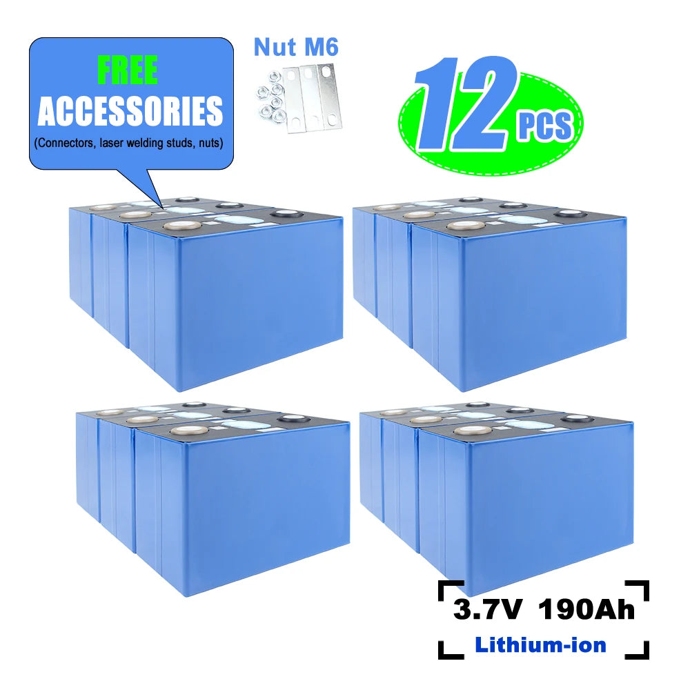 CATL Li-ion 190AH 3.7V Lithium NCM Battery