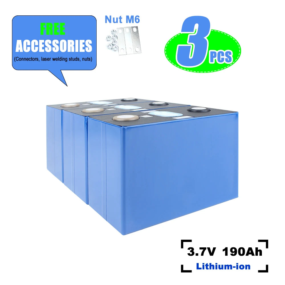 CATL Li-ion 190AH 3.7V Lithium NCM Battery