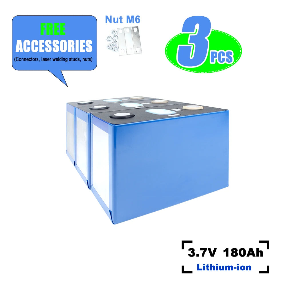 CATL- Li-ion 180AH 3.7V Lithium NCM Battery