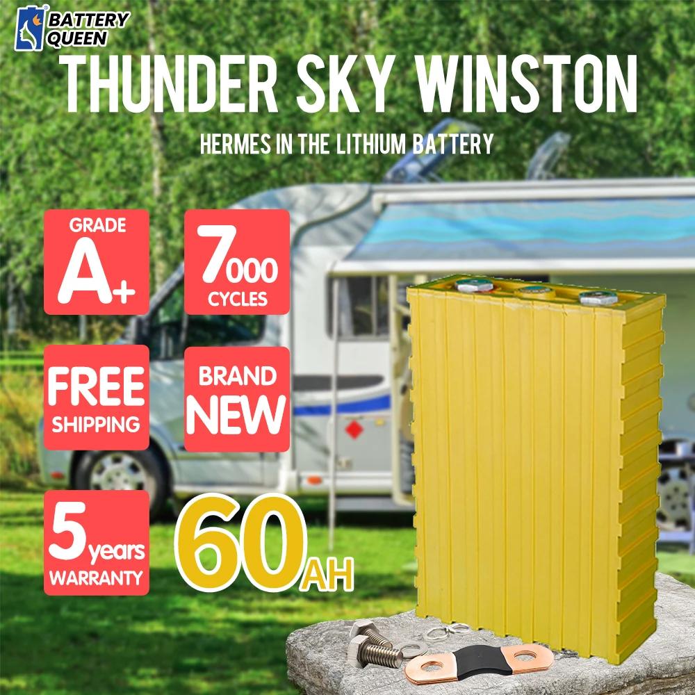 Free Shipping-Thunder Sky Winston-60AH LYP/Lifepo4 Grade A+ Rechargeable Battery Cell