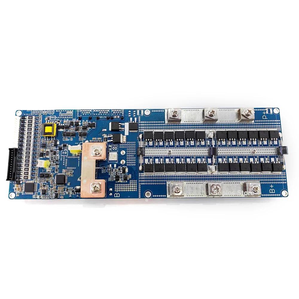 Free Shipping-Lifepo4 V2 Seplos Smart BMS 16S 100A 150A 200A With LCD NTC Deye Growatt Inverter