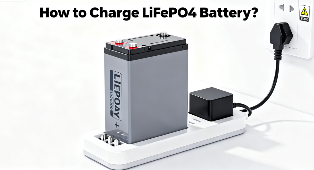 How to Charge LiFePO4 Battery?