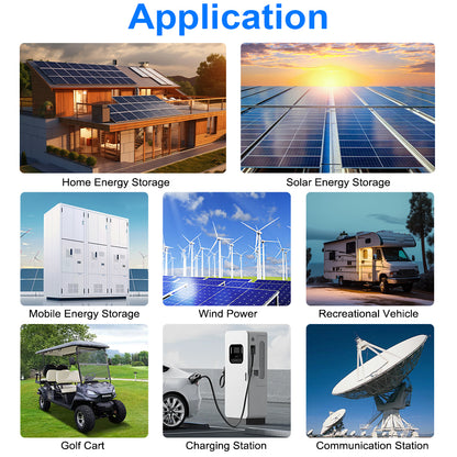 EU Stock-51.2V 628Ah LiFePO4 Battery DIY Kit - 33kWh Complete Pack with Cells | Smart BMS  for Home Solar Storage-Pre-sale