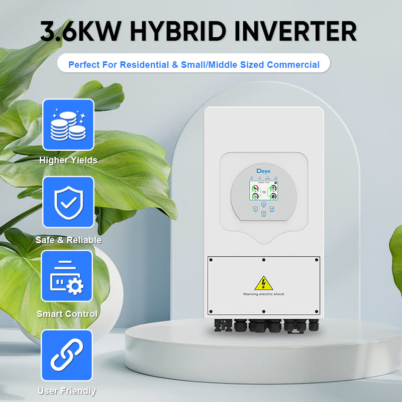 Deye Hybrid Inverter 3.6KW Solar Inverter Photovoltaic Inverter With IP 65 protection degree