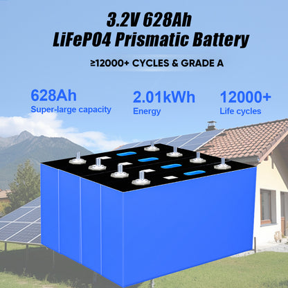 EVE- 628AHK Lifepo4 Battery Free Shipping Brand New 12000 Cycles