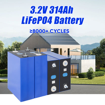 Higee- 314AHK Lifepo4 Battery Free Shipping Grade A  Brand New 8000 Cycles