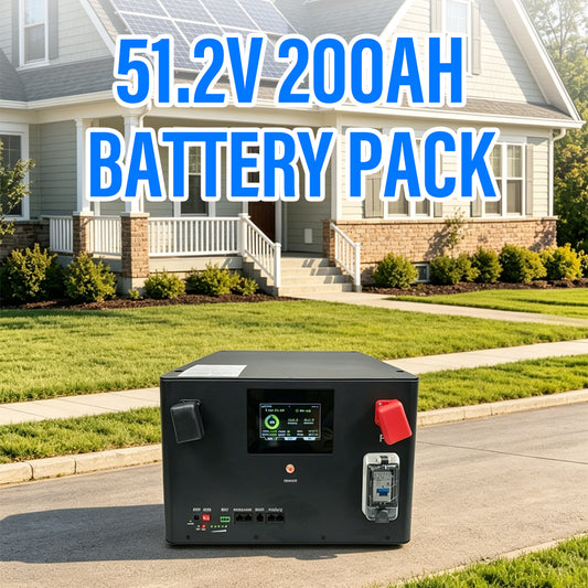 EU Stock- Deligreen 10kWh 51.2V 200Ah LiFePO4 Battery – CATL Cells, JK V19 200A Smart BMS