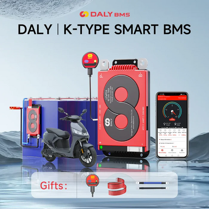 Livraison gratuite-DALY série K Smart BMS avec NTC 3S à 24S 40A 60A 100A 