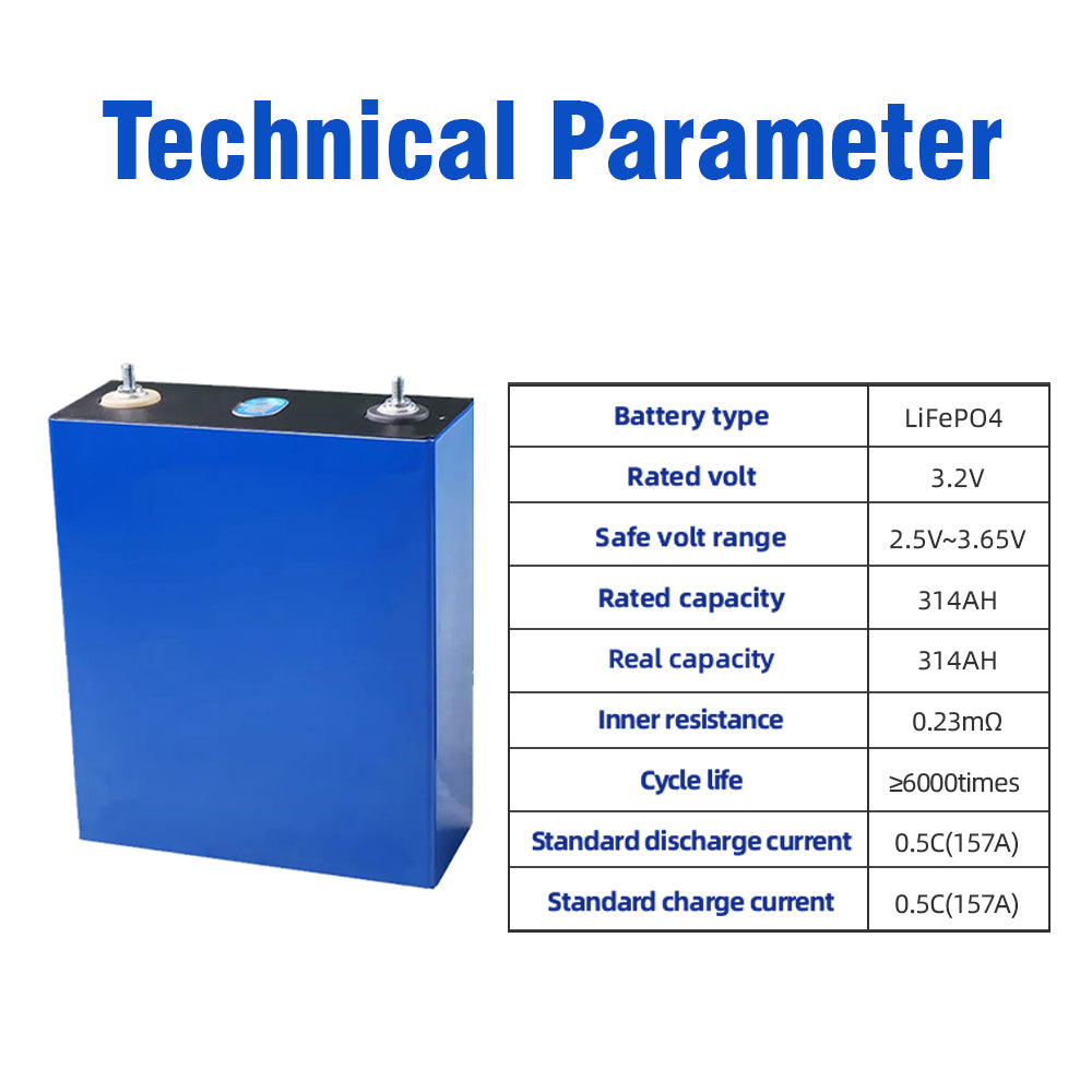 CATL- 314AH Lifepo4 Battery  Grade A