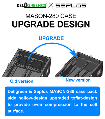 Free Shipping to EU-Seplos Stacked Lifepo4 Battery System 51.2V 3.0 BMS 2A Active Balancer