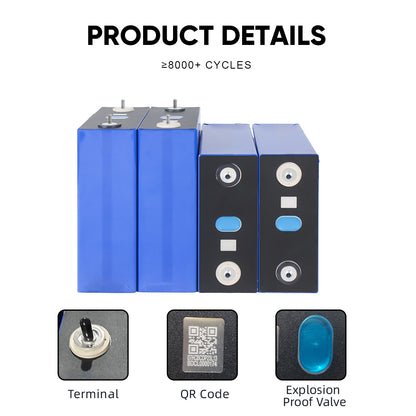 Higee- 314AHK Lifepo4 Battery Free Shipping Grade A  Brand New 8000 Cycles