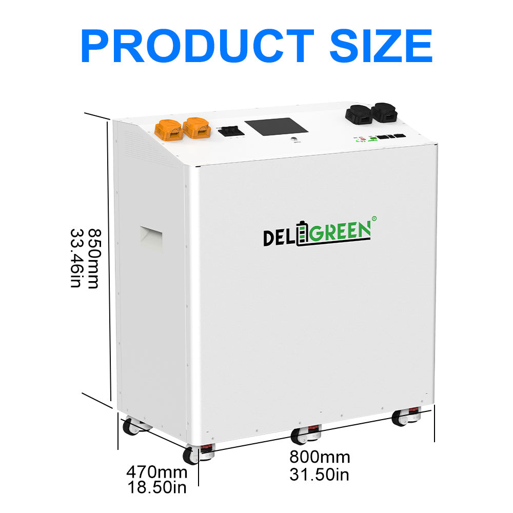 EU Stock-51.2V 628Ah LiFePO4 Battery DIY Kit - 33kWh Complete Pack with Cells | Smart BMS  for Home Solar Storage-Pre-sale