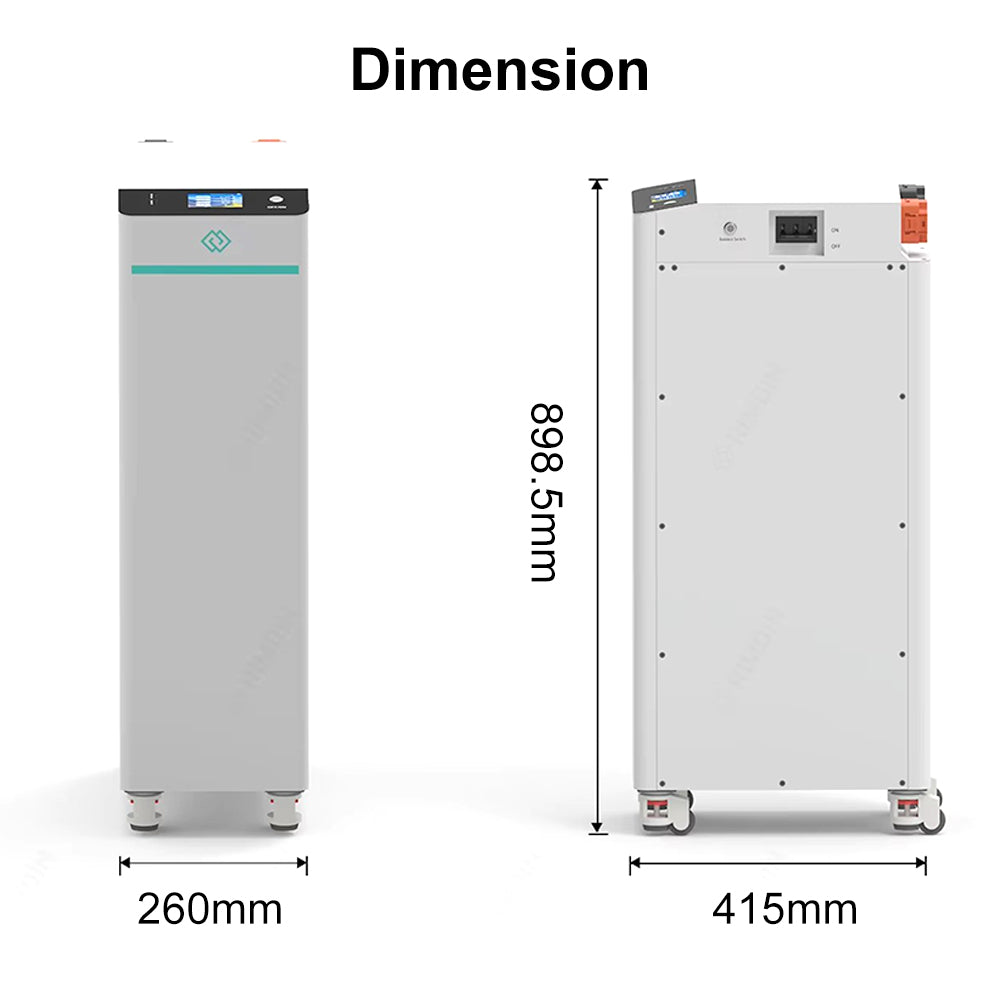 SEPLOS V4-  48V 280ah-314ah Batter Pack Battery Case DIY Kit