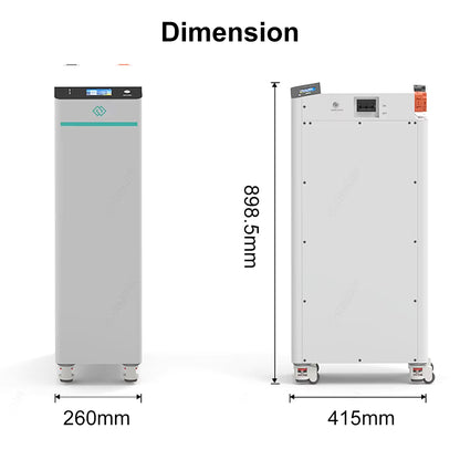 SEPLOS V4-  48V 280ah-314ah Batter Pack Battery Case DIY Kit