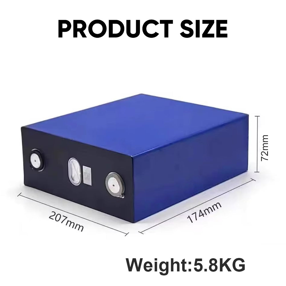 Lishen Lishen 3.2V 314Ah Grade A LiFePO4 Cell, 100% Brand New  10+ Year Lifespan & 8000+ Cycles , UL/IEC Certified, For Solar System EV RV