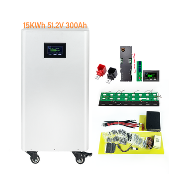 EU Stock -JK 51.2V 300AH Battery Pack Floor-standing DIY Kits With JK BMS And Active Balancer
