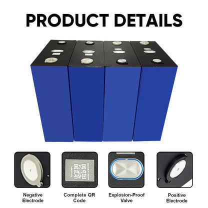 Lishen Lishen 3.2V 314Ah Grade A LiFePO4 Cell, 100% Brand New  10+ Year Lifespan & 8000+ Cycles , UL/IEC Certified, For Solar System EV RV