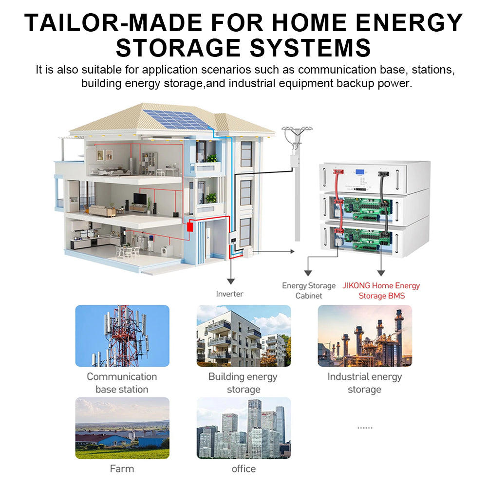 JK-PB2A16S30P V19 JIKONG Smart Inverter for LiFePO4 Li-ion LTO