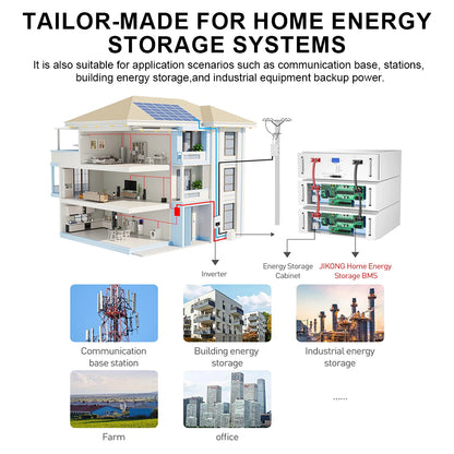 JK-PB2A16S30P V19 JIKONG Smart Inverter for LiFePO4 Li-ion LTO