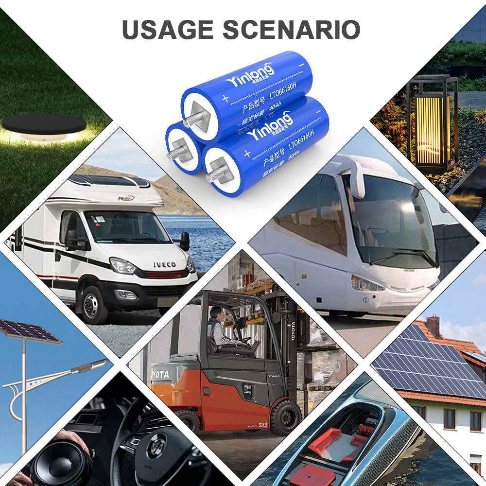 Free Shipping -40AH LTO battery 100% original Yinlong