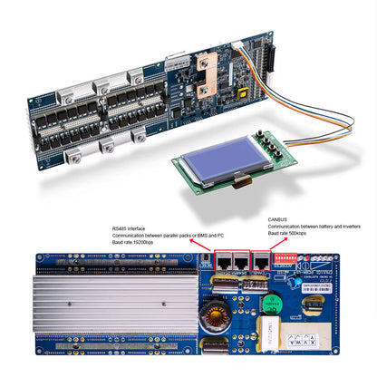 48V 105AH Seplos EVE Battery Pack with Smart JK BMS LFP 16S 100A Bluetooth Solar Energy ESS