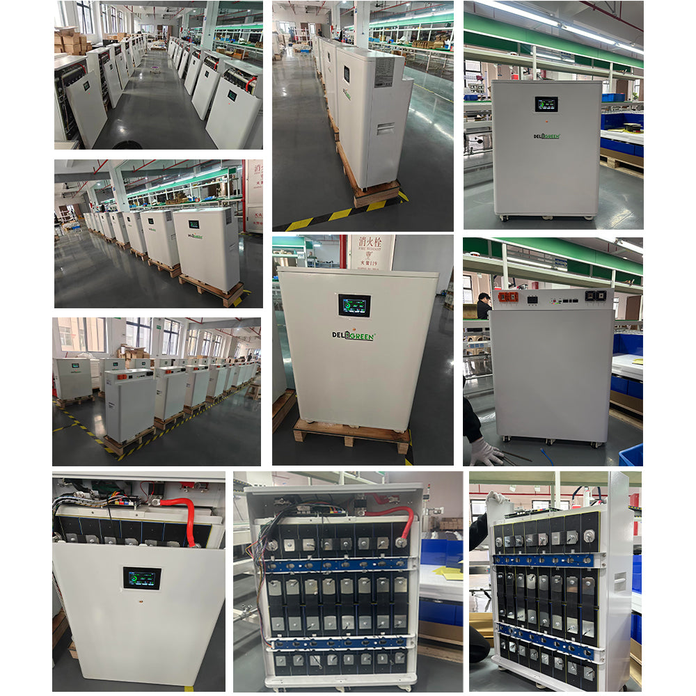 EU Stock-51.2V 628Ah LiFePO4 Battery DIY Kit - 33kWh Complete Pack with Cells | Smart BMS  for Home Solar Storage-Pre-sale