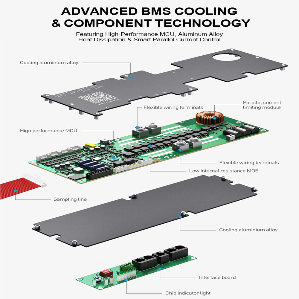 JK-PB2A16S30P V19 JIKONG Smart Inverter for LiFePO4 Li-ion LTO