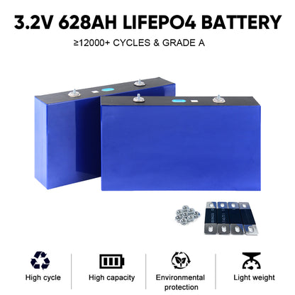 EVE- 628AHK Lifepo4 Battery Free Shipping Brand New 12000 Cycles