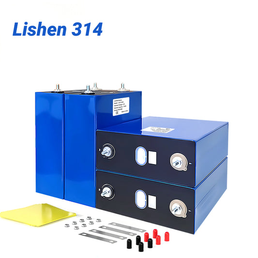 Lishen Lishen 3.2V 314Ah Grade A LiFePO4 Cell, 100% Brand New  10+ Year Lifespan & 8000+ Cycles , UL/IEC Certified, For Solar System EV RV
