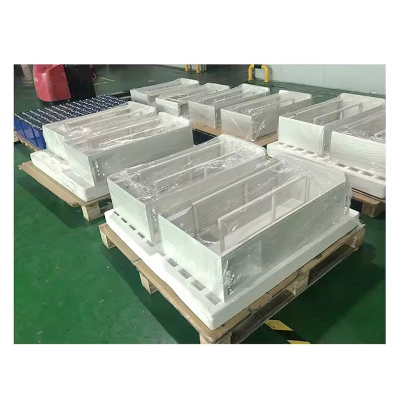 EU Stock & Free Shipping & Tax Free No Other Accessories DIY 48V LiFePO4 Battery Pack Kit Box & Upright Model White Metal Plate Box.
