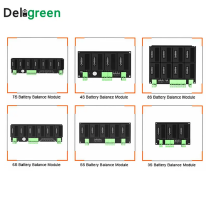 Free Shipping-QNBBM 3S to 8S Battery Balancer For LifePO4,LTO,Polymer ,LMO,LI NCM LI-ion