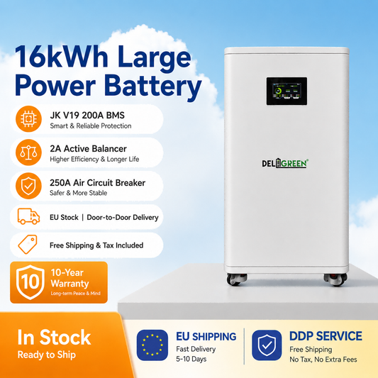 EU Stock -JK V19 51.2V 280AH 314AH Battery Pack Floor-standing DIY Kits