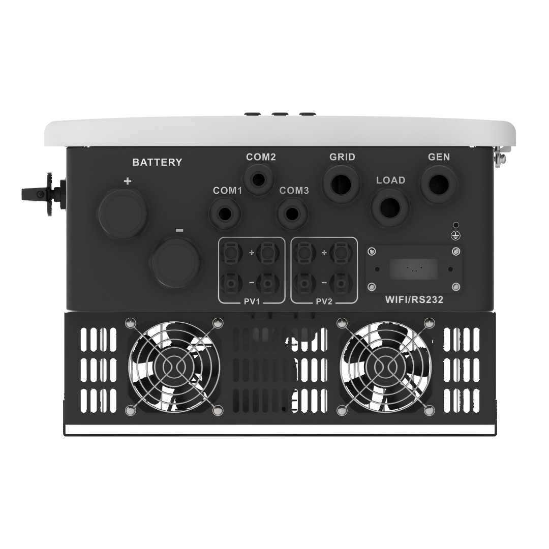 New Deye SUN-12K-SG05LP3-EU-SM2 Three-Phase Hybrid Inverter with 2 MPPT LV Battery Support for Solar Systems