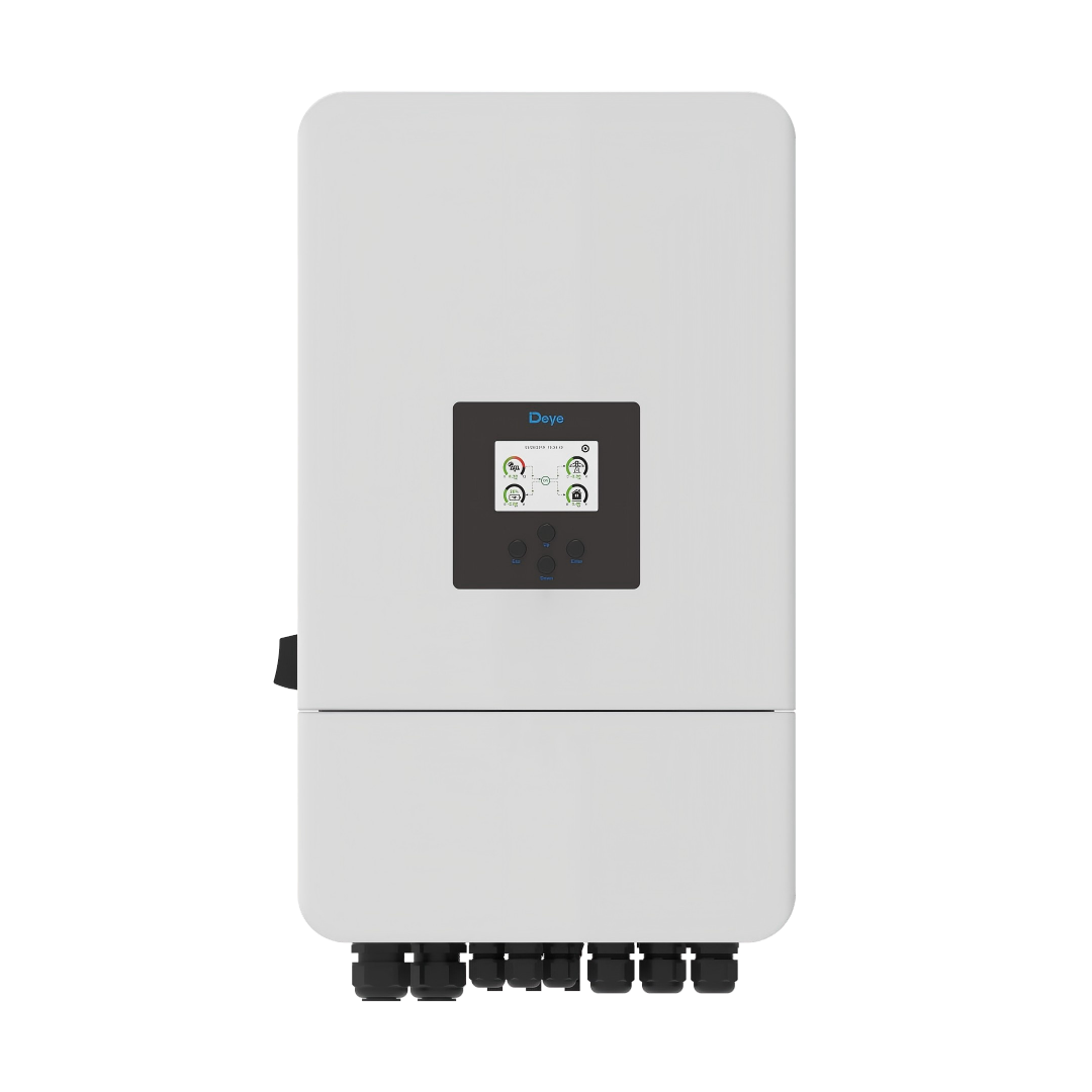 New Deye SUN-12K-SG05LP3-EU-SM2 Three-Phase Hybrid Inverter with 2 MPPT LV Battery Support for Solar Systems