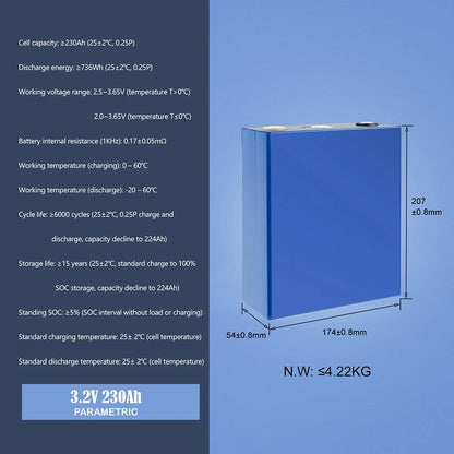 Free Shipping - CATL 228Ah 230Ah Lifepo4 Rechargeable Battery