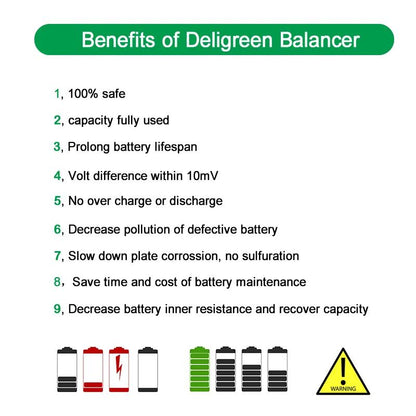 Free Shipping-Lead Acid Battery Active Balancer 2V 6V 12V Battery Pack Equalizer Balance