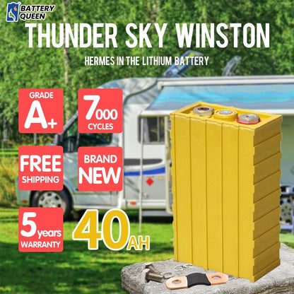 Free Shipping-Thunder Sky Winston-50AH LYP/Lifepo4Grade A+ Rechargeable Battery Cell