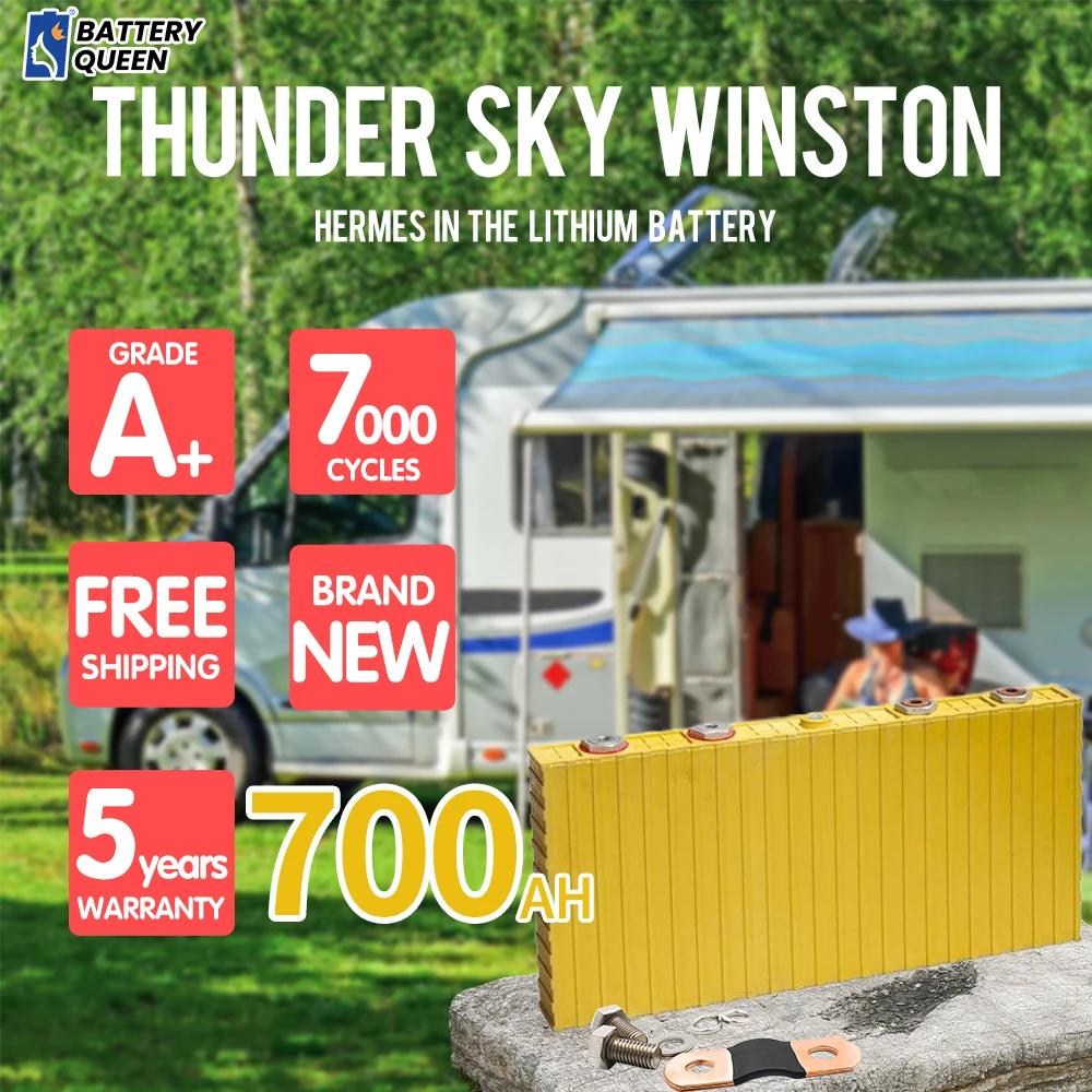 Free Shipping-Thunder Sky Winston-700AH  LYP/Lifepo4 Grade A+ Rechargeable Battery Cell