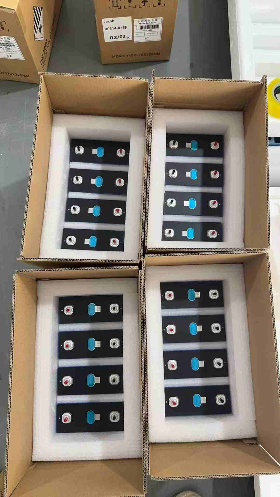 EVE LF334 3.2V 334Ah Grade A LiFePO4 Battery Cell 3C Power | EU Stock Fast Delivery